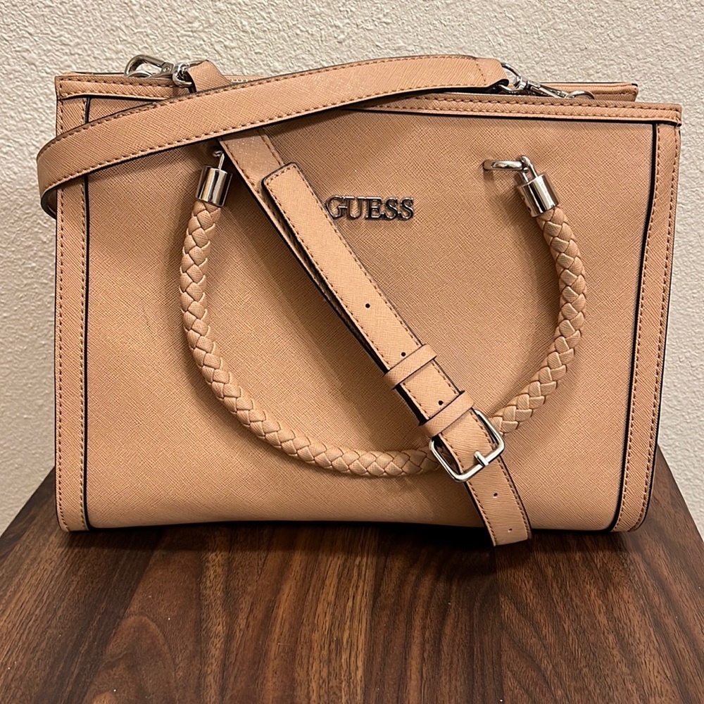 Guess Tan Shoulder Bag
